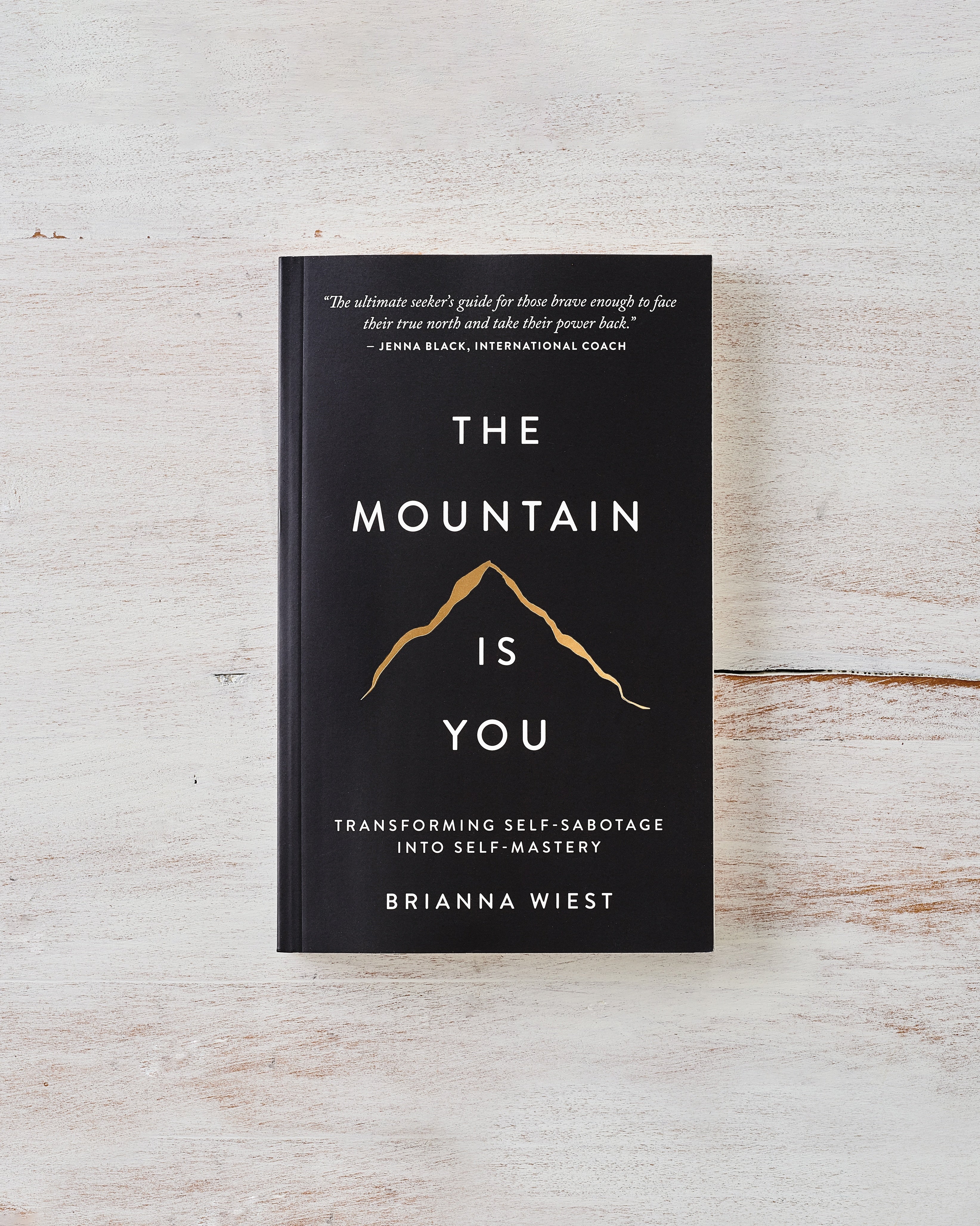 The Mountain Is You By Brianna Wiest – Paperback, Self-Mastery Book, Free Shipping USA