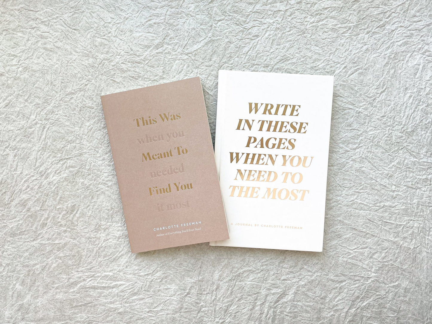 Charlotte Freeman Book + Journal Bundle