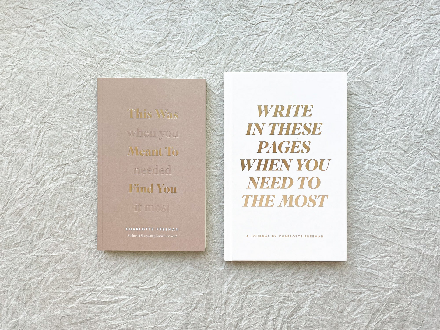 Charlotte Freeman Book + Journal Bundle