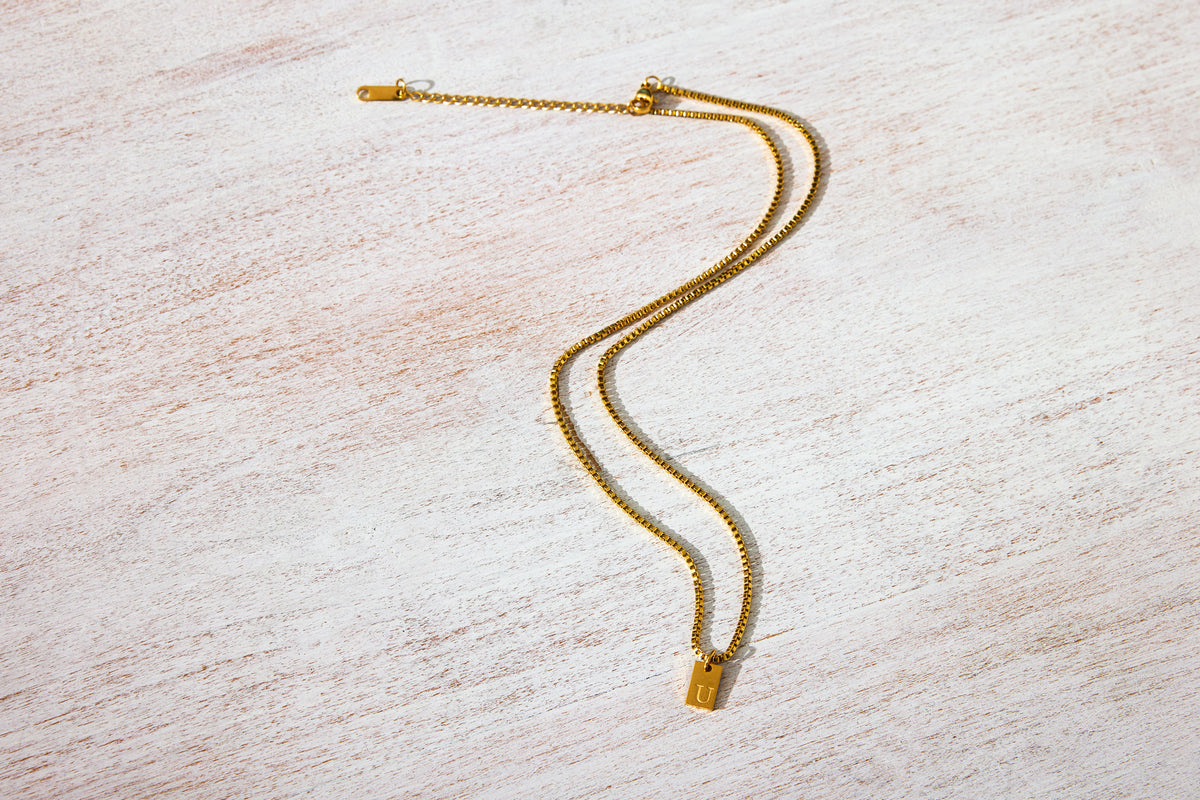 Initial Necklaces