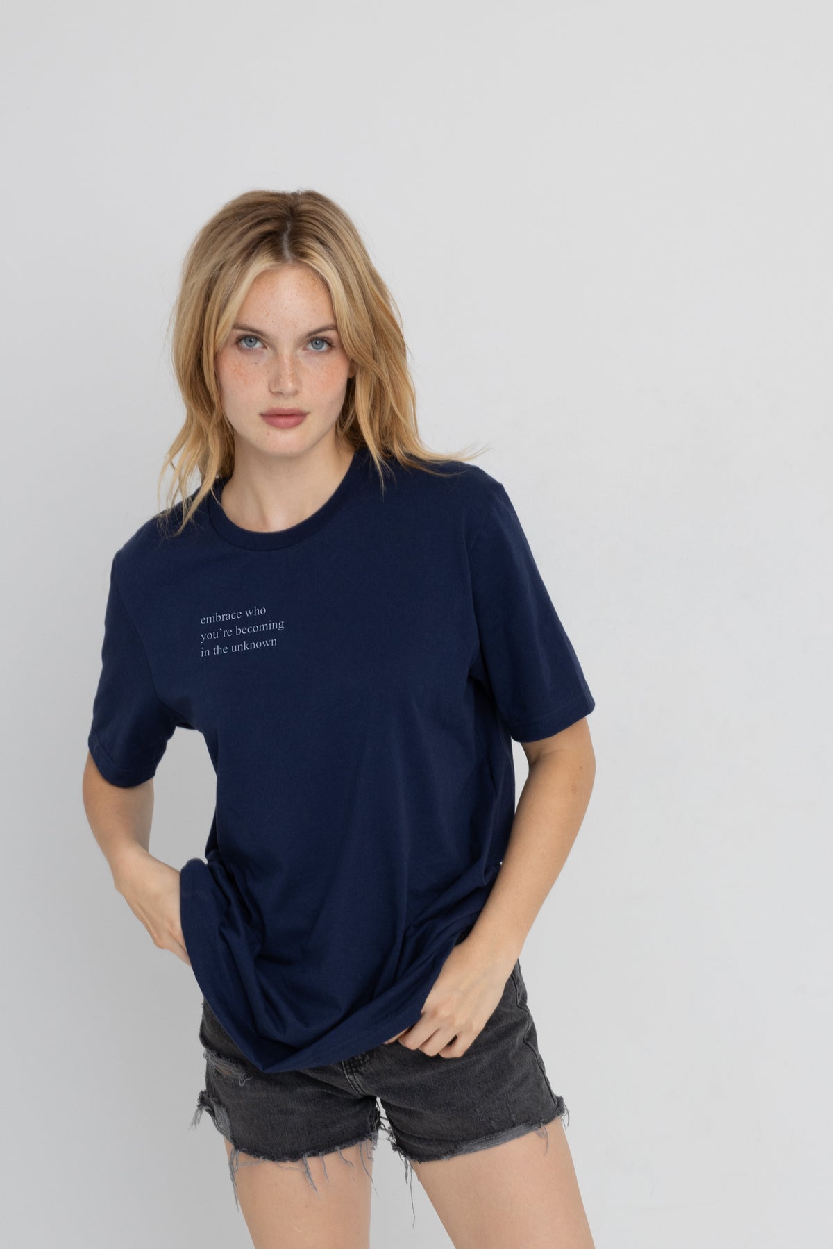 Embrace Who You're Becoming In The Unknown Shirts