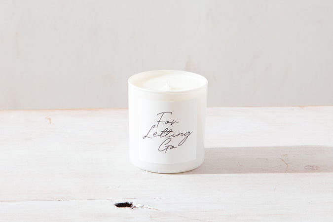 For Letting Go Candle - Shop Catalog