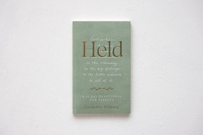 Held: A 50 Day Devotional For Parents - Shop Catalog