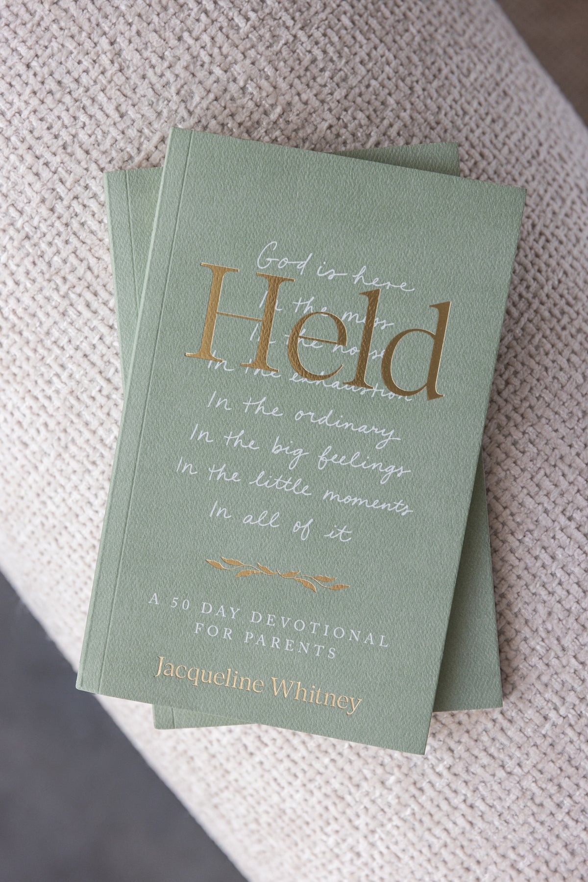 Held: A 50 Day Devotional For Parents