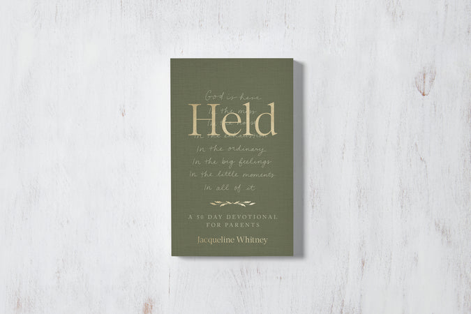 Held: A 50 Day Devotional For Parents - Shop Catalog