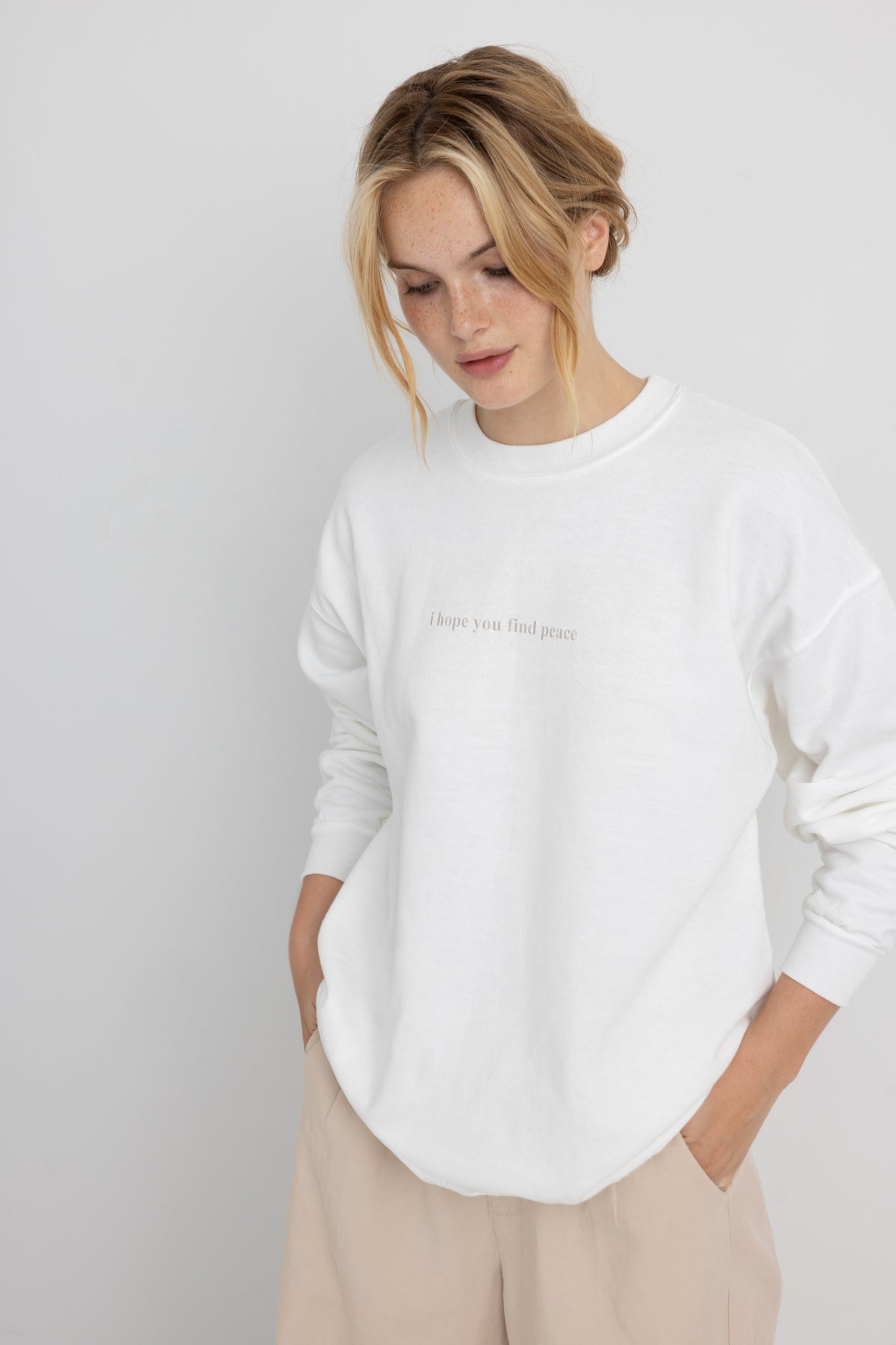 I Hope You Find Peace Michaela Poetry Shirts