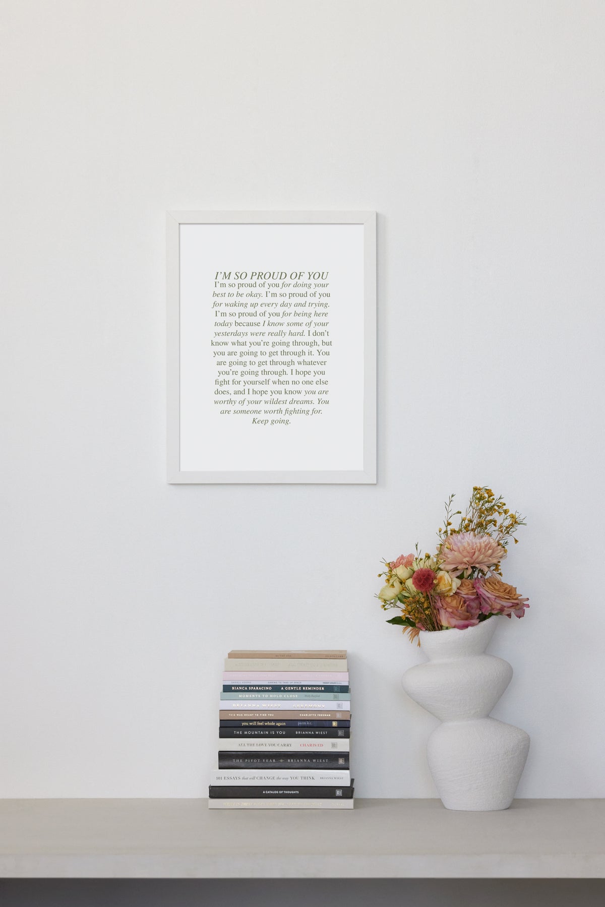 So Proud Of You Framed Print