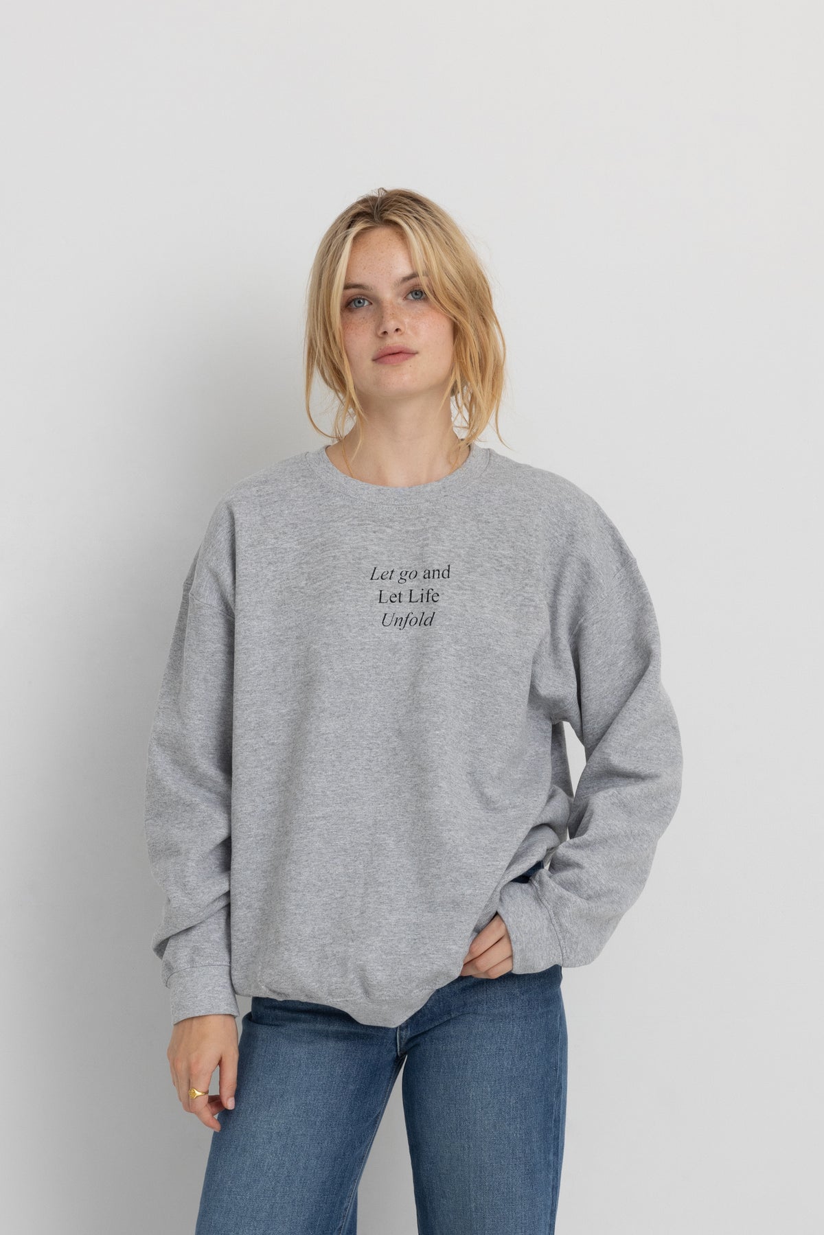 Let Go And Let Life Unfold Shirts