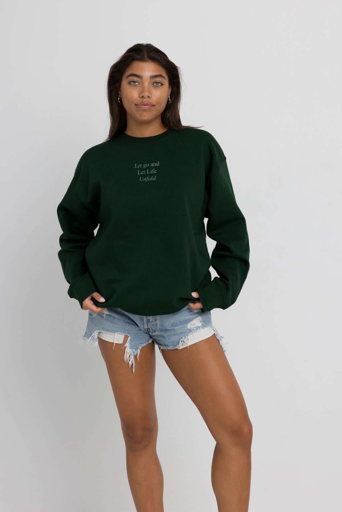 Let Go And Let Life Unfold Shirts