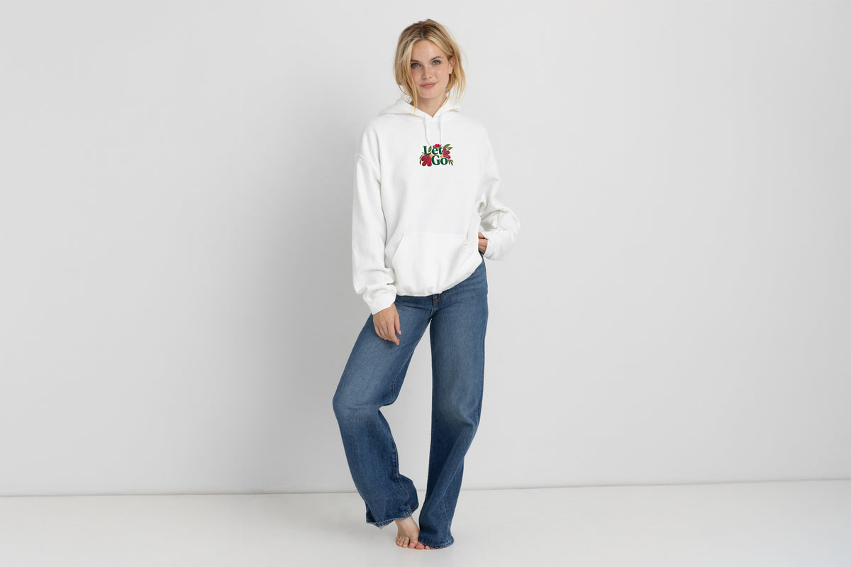 Let Go—Embroidered Hoodie
