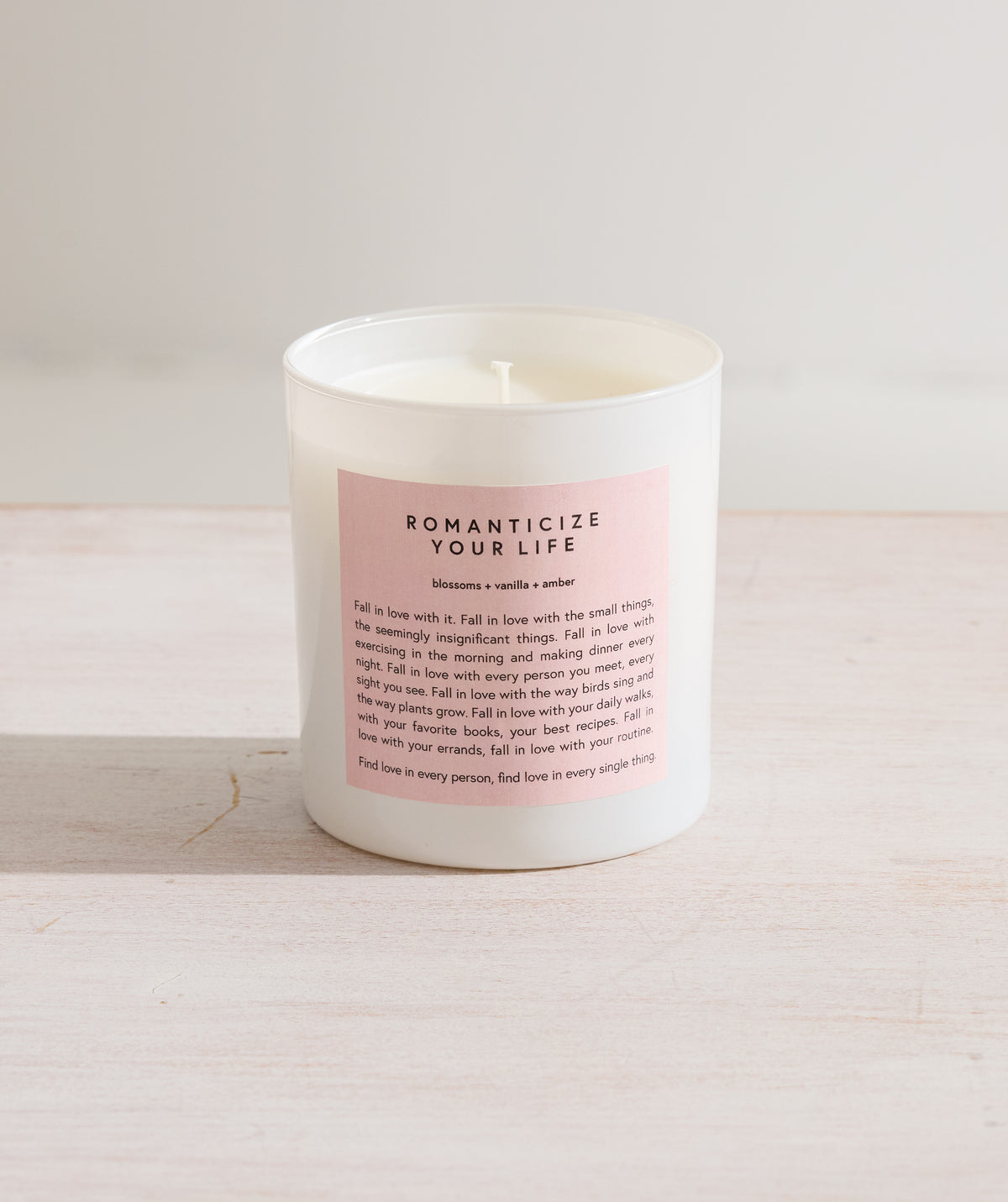 Romanticize Your Life Candle