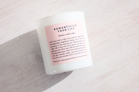 Romanticize Your Life Candle