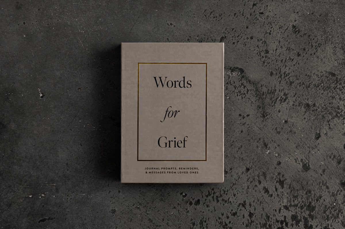 Words for Grief Journaling Cards: Journal Prompts, Reminders, & Messages From Loved Ones