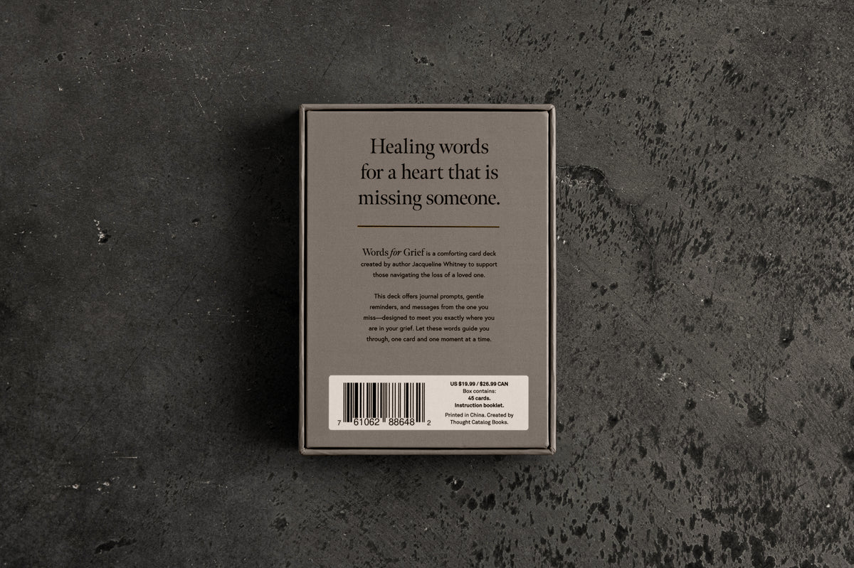 Words for Grief Journaling Cards: Journal Prompts, Reminders, & Messages From Loved Ones
