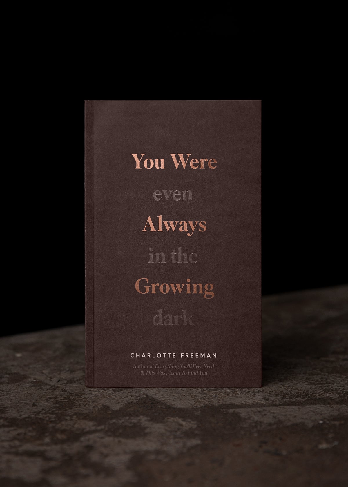 You Were Always Growing (Even In The Dark)