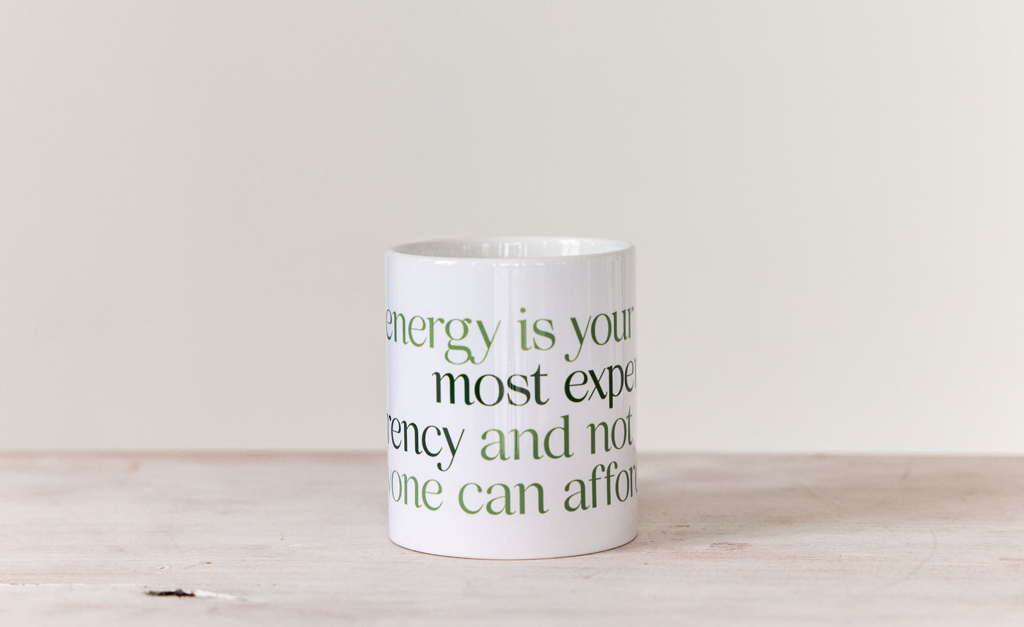 Your Energy Currency Mug