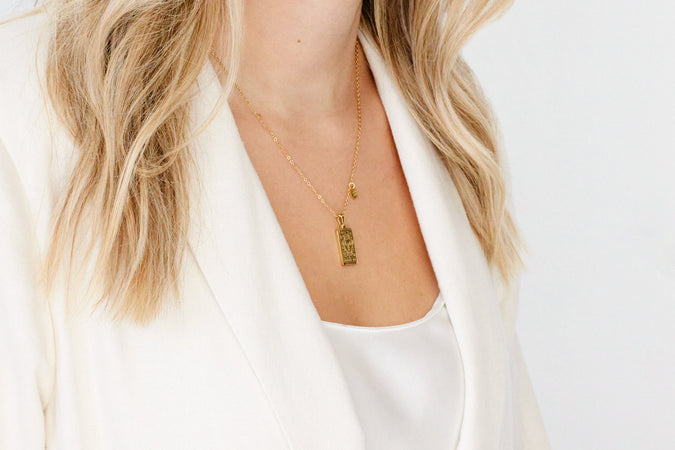 Aquarius Zodiac Necklace - Shop Catalog