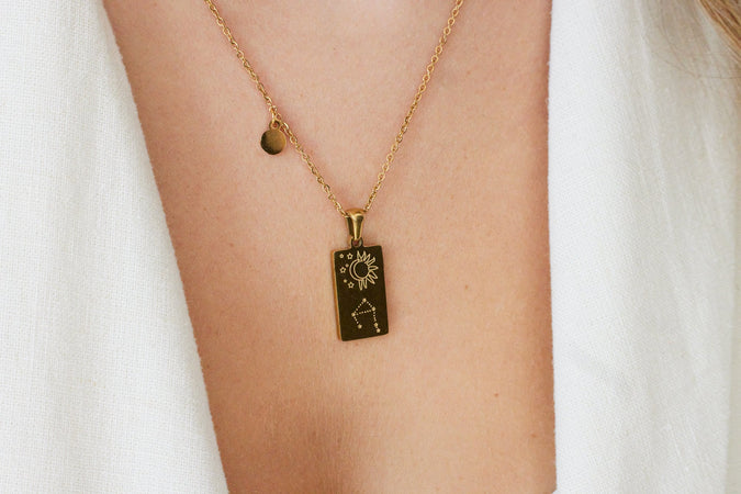 Libra Zodiac Necklace - Shop Catalog