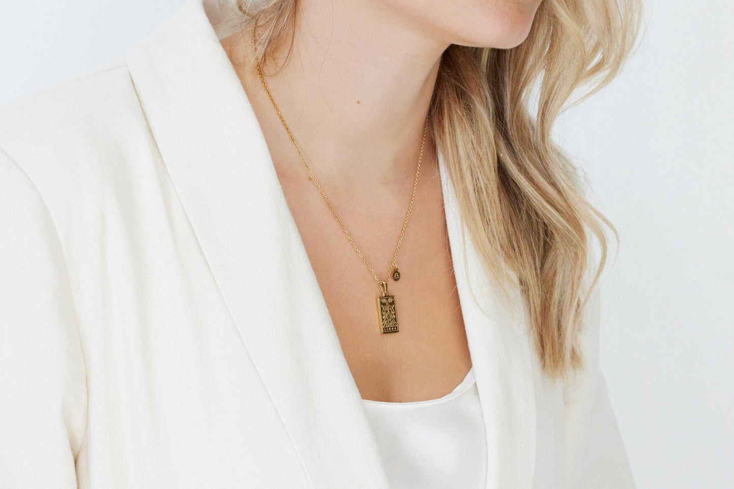 Libra Zodiac Necklace