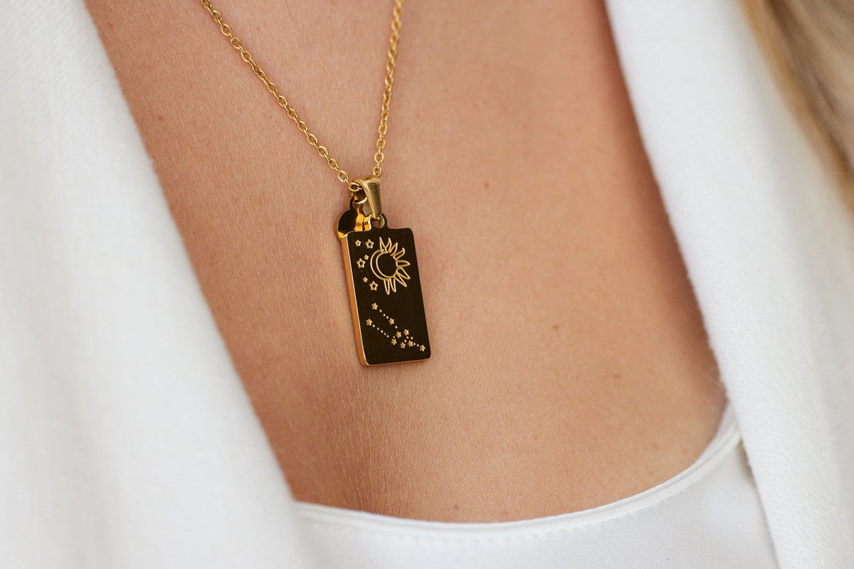 Taurus Zodiac Necklace