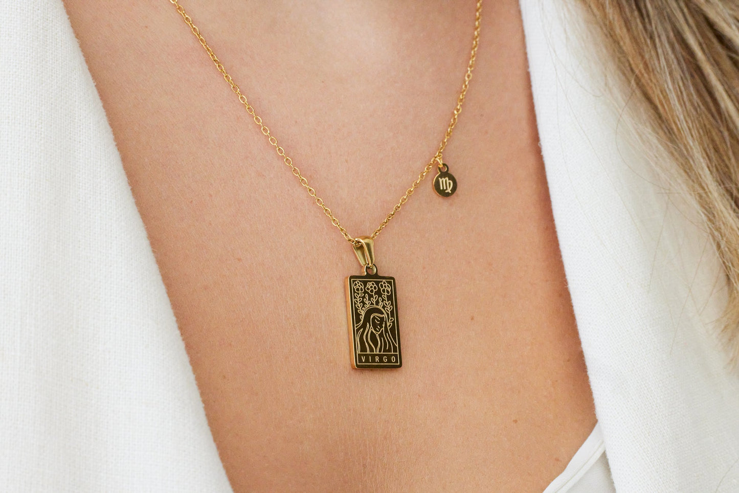 Virgo Zodiac Necklace