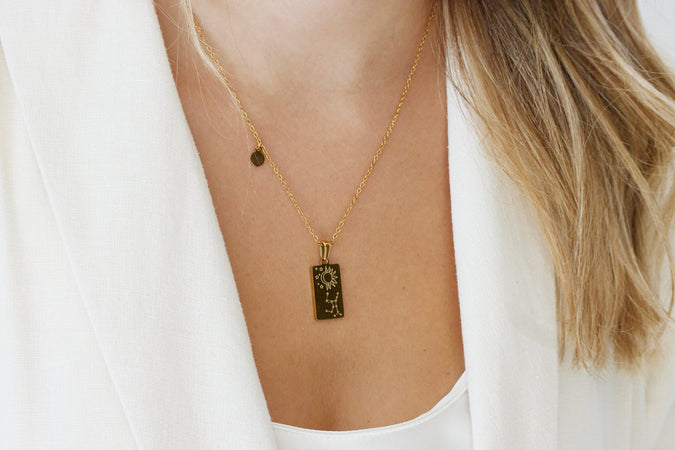 Virgo Zodiac Necklace - Shop Catalog