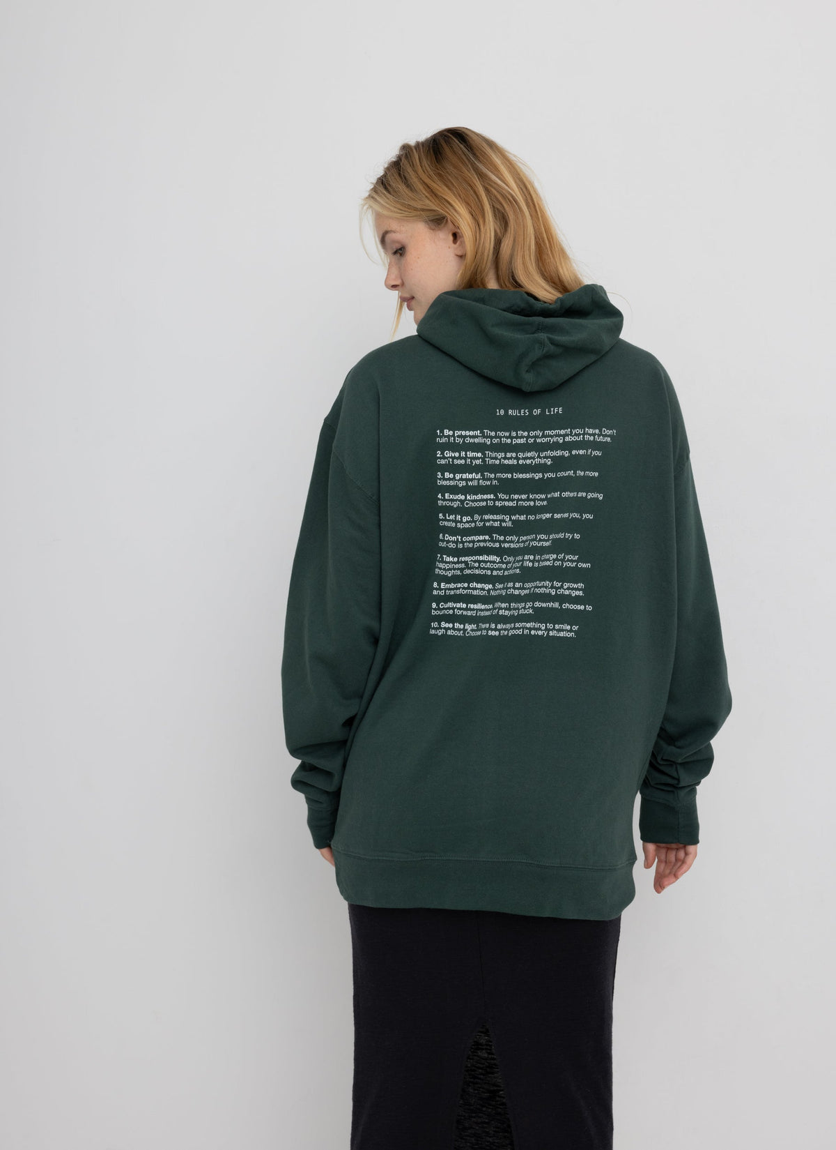 Be Present / 10 Rules Of Life Shirts
