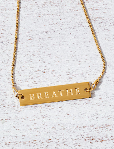 Remember To Breathe Bracelet