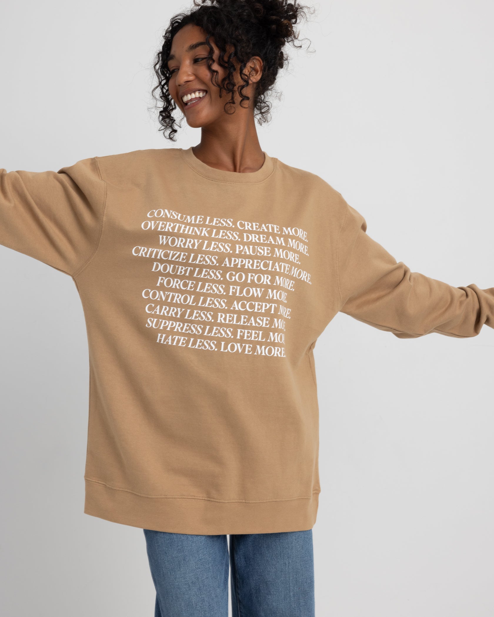 Create more sweatshirt hot sale