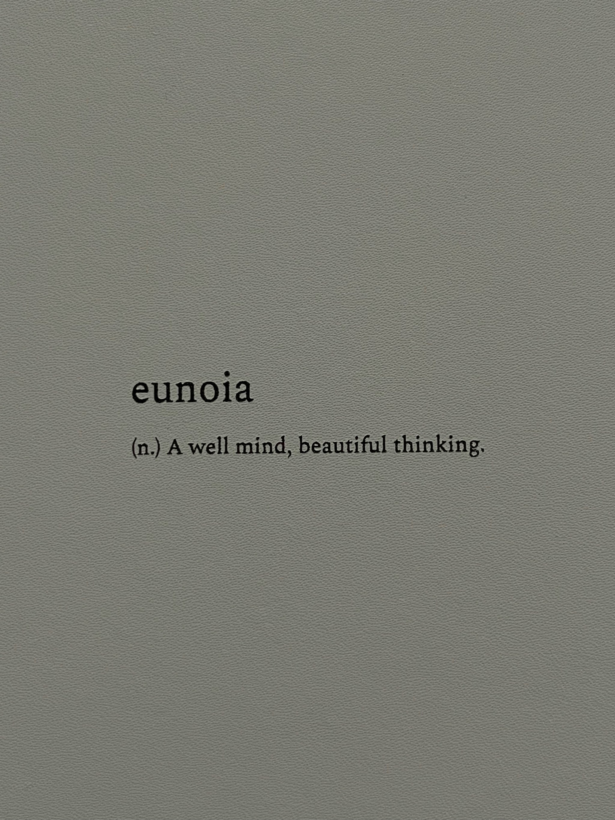 Eunoia Notebook
