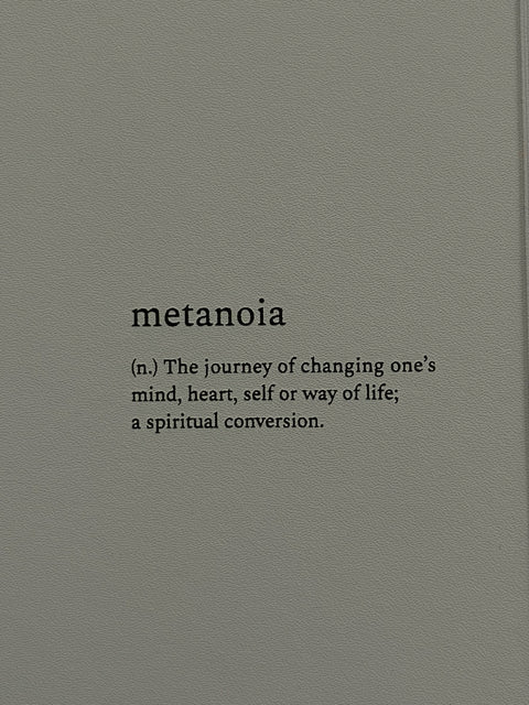 Metanoia Notebook