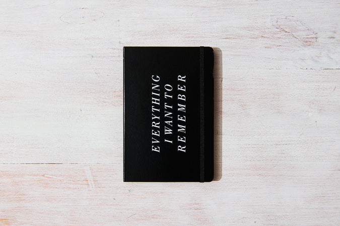 Everything I Want To Remember Journal - Shop Catalog