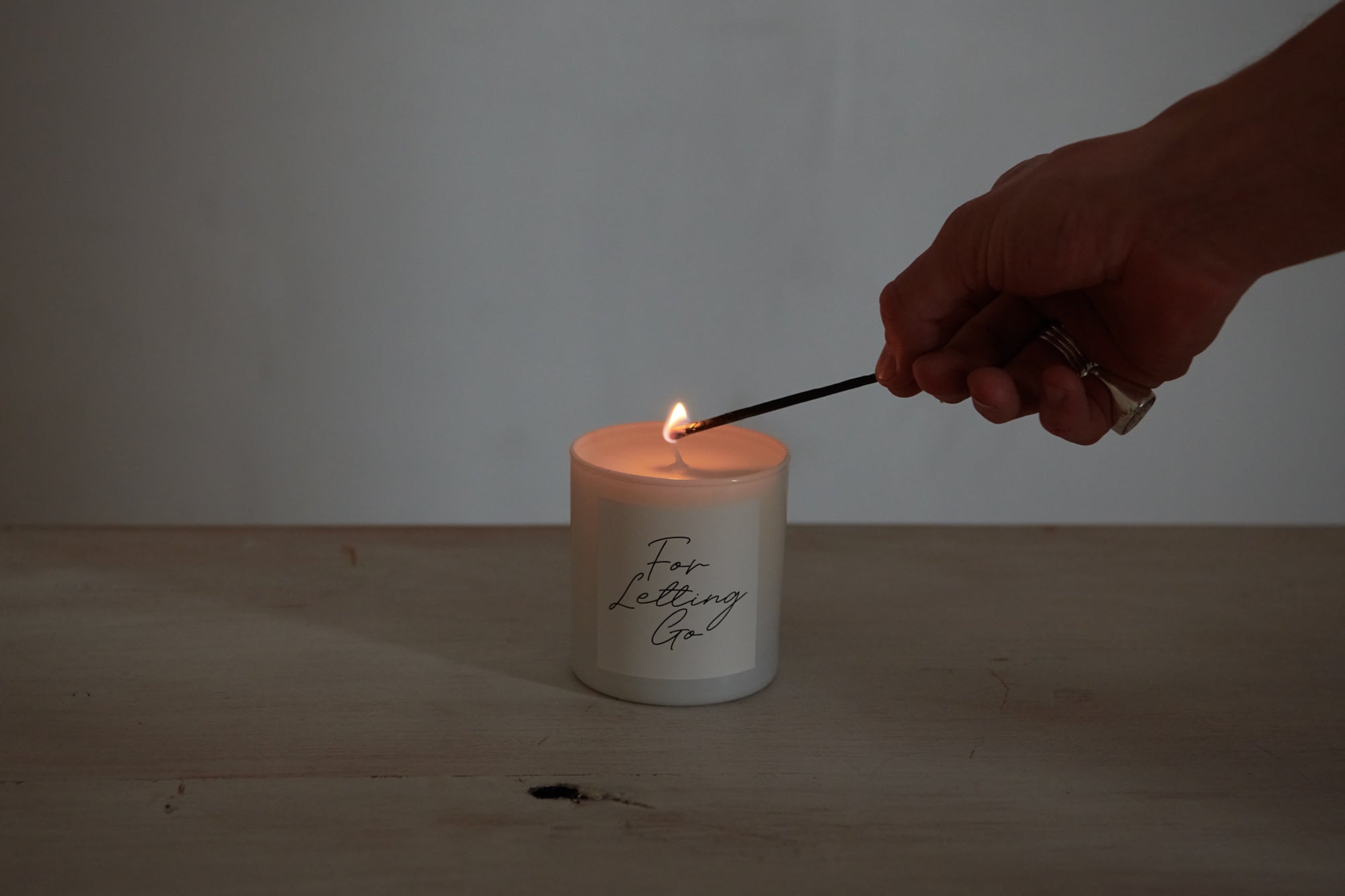 For Letting Go Candle