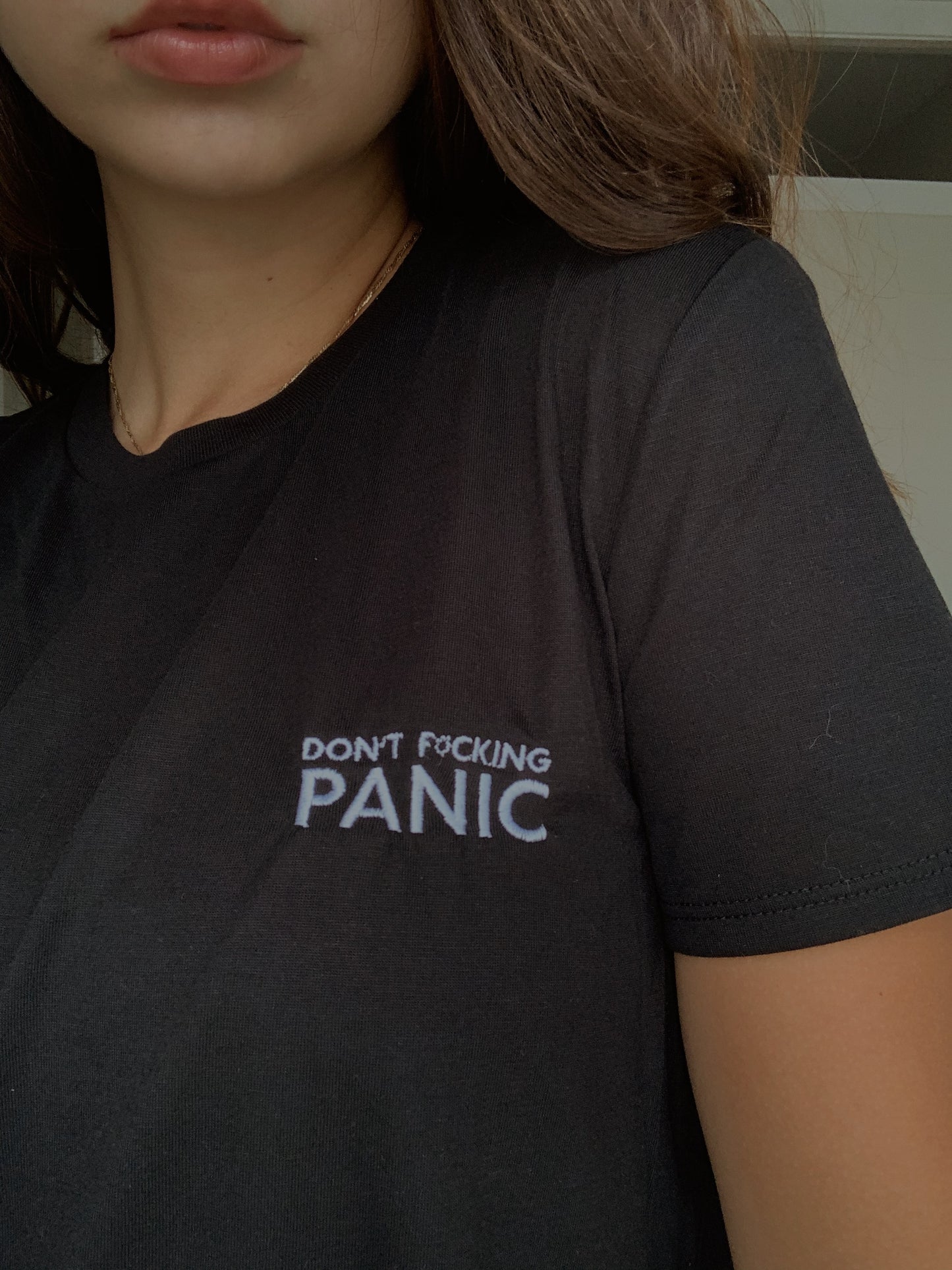 Don't F*cking Panic Crop Top