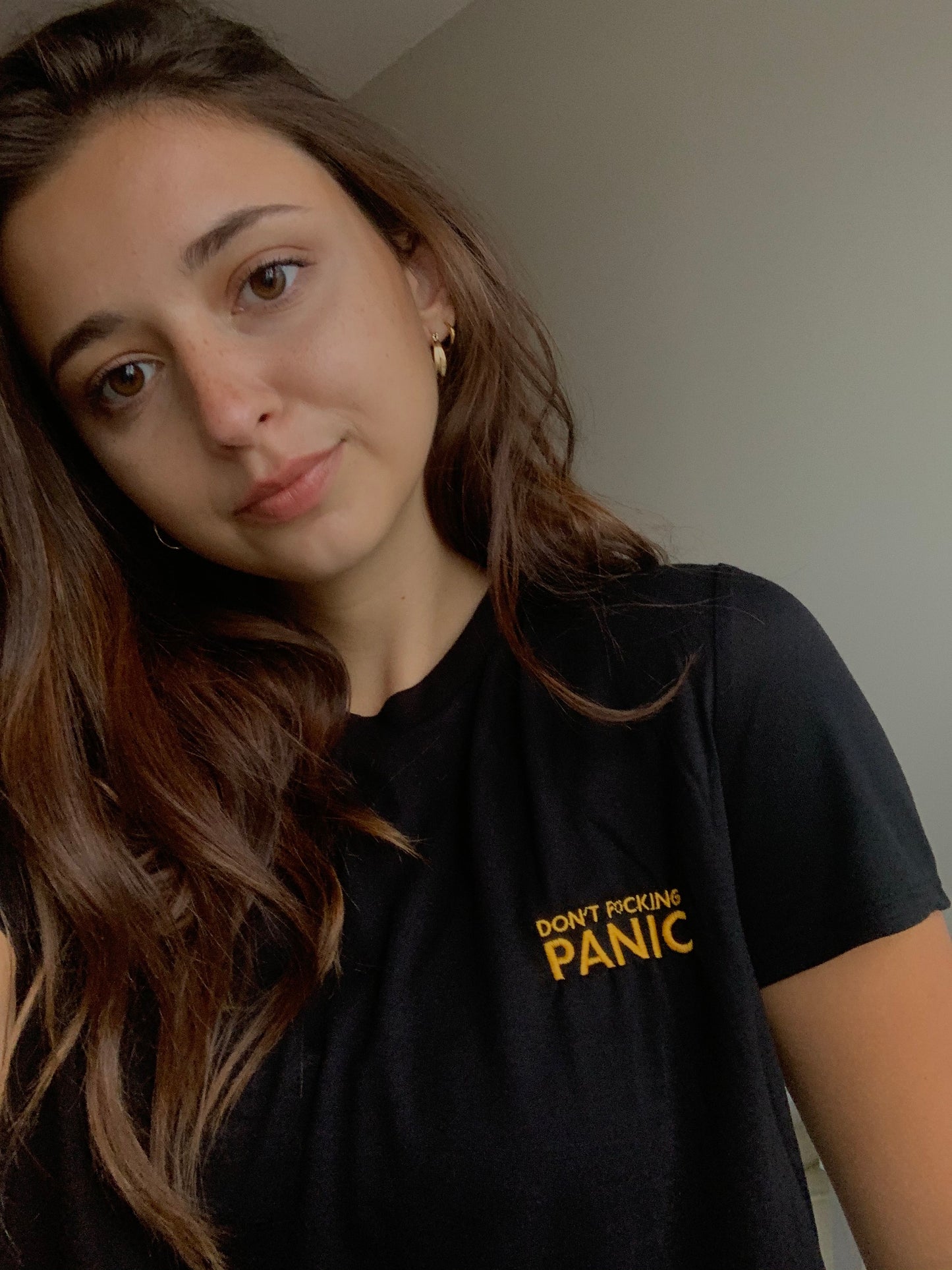 Don't F*cking Panic Crop Top