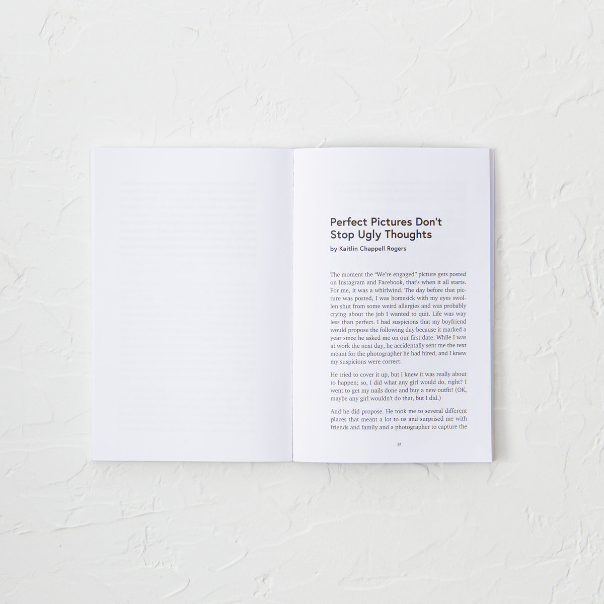 What I Didn’t Post on Instagram: A Collection of Essays on Real Lives and What We Filter Out