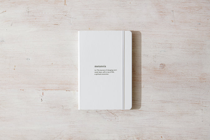 Metanoia Notebook - Shop Catalog