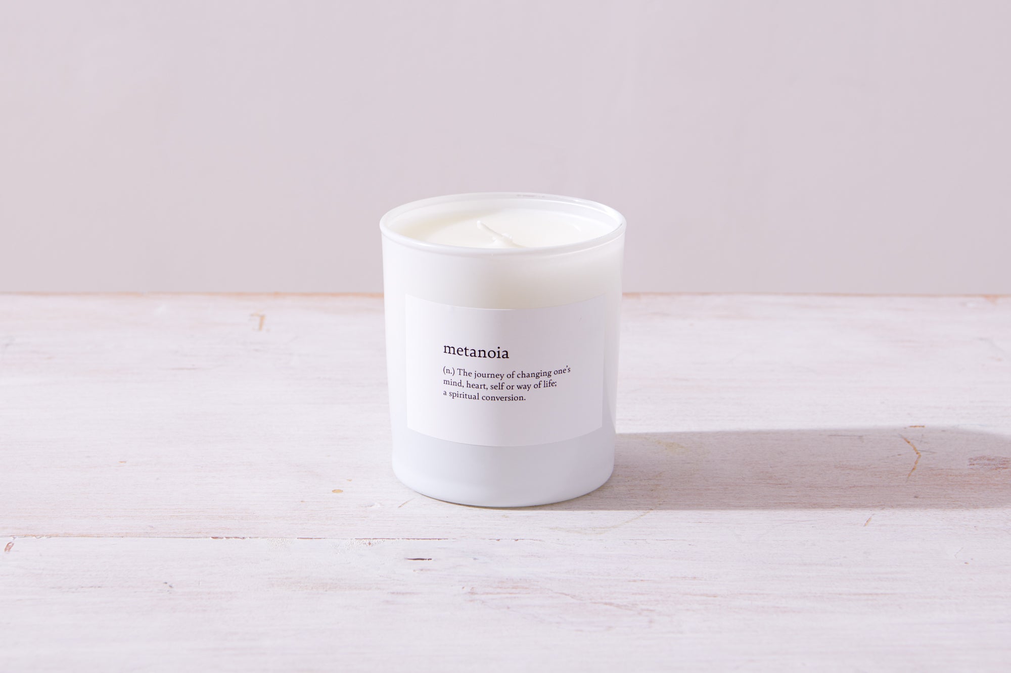 Metanoia Candle | Shop Catalog