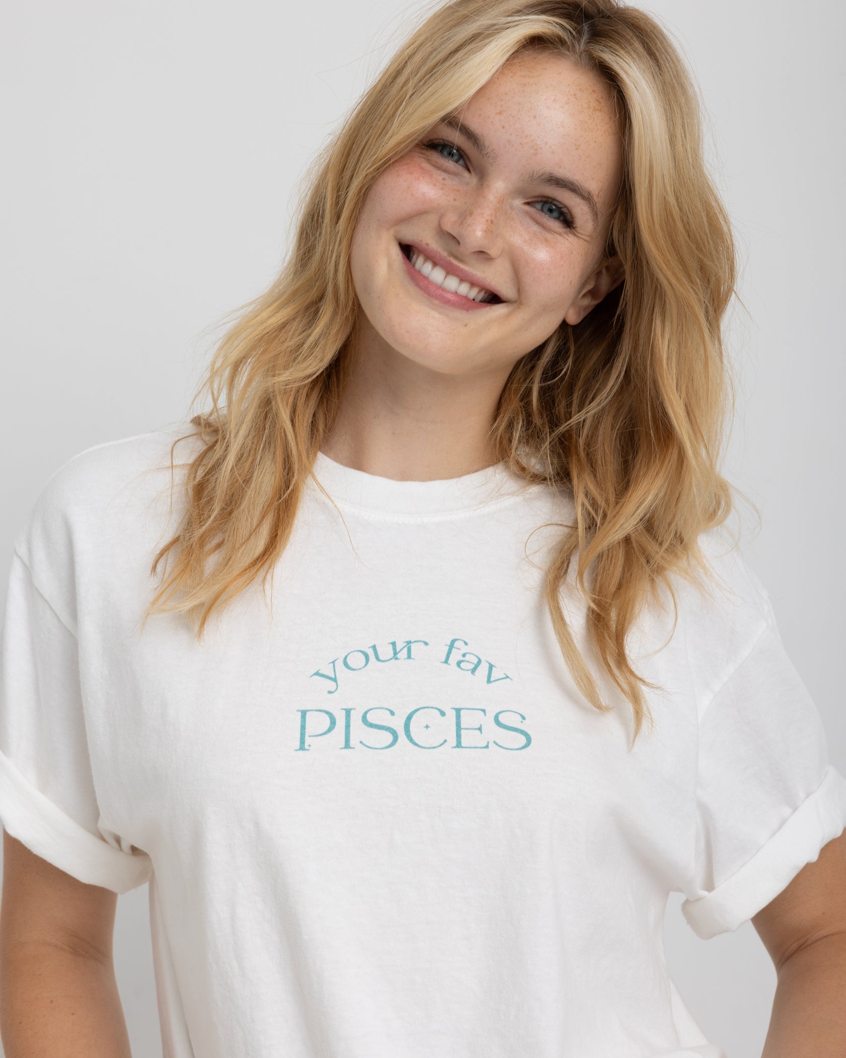 Pisces Zodiac Shirts by Stephanie Fonseca | Shop Catalog T-Shirt / Medium, image size:1680x2100
