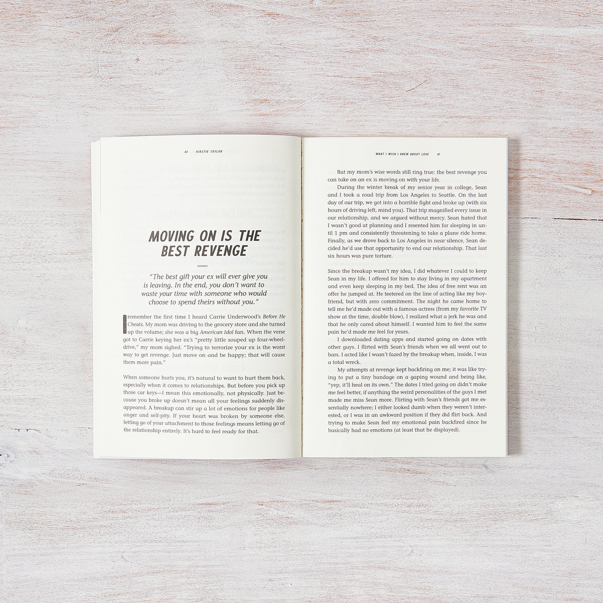 What I Wish I Knew About Love