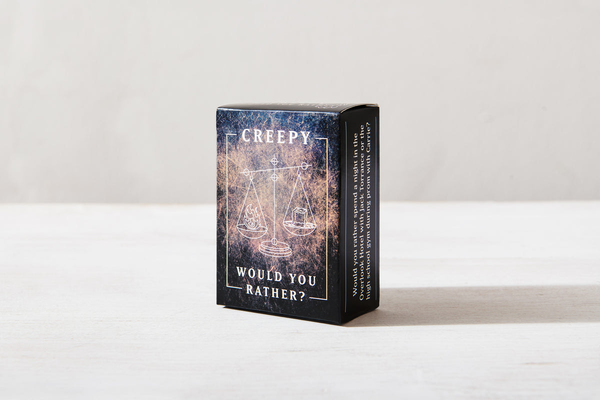 Creepy Would You Rather Cards