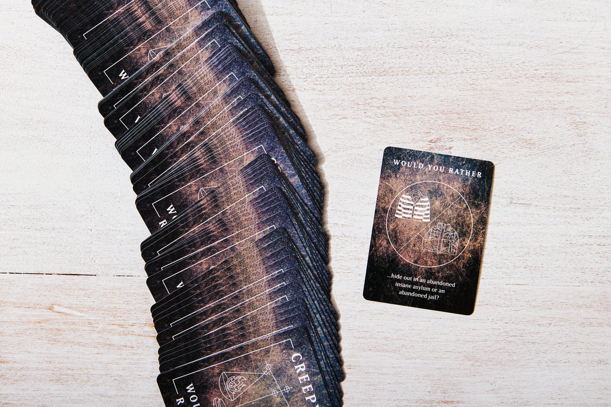 Creepy Would You Rather Cards