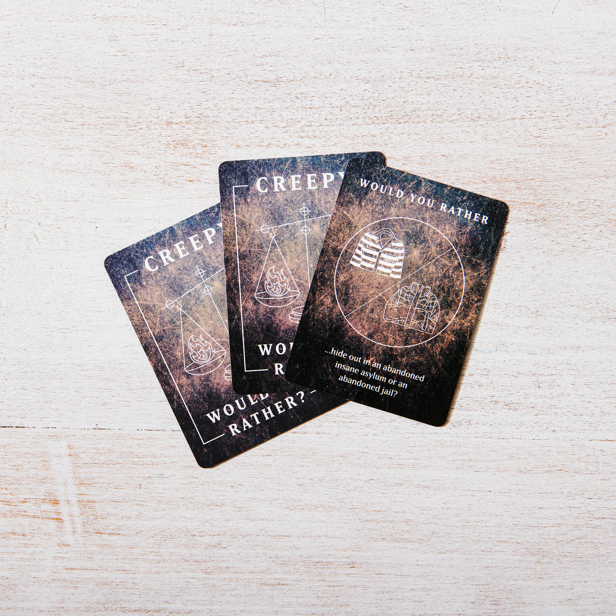 Creepy Would You Rather Cards