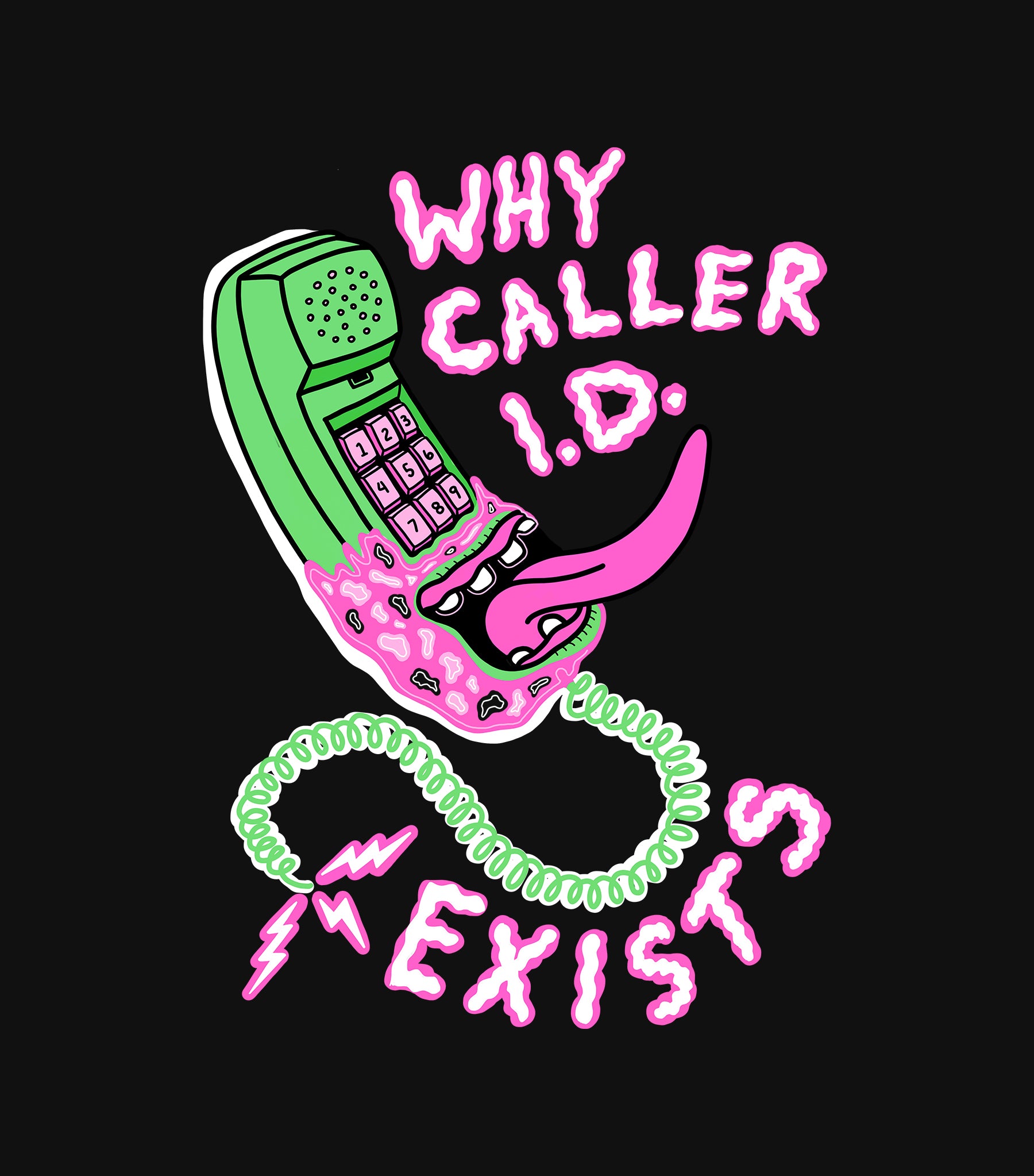 Freddy Kruger Phone Nightmare on Elm Street Horror Slasher T-Shirt