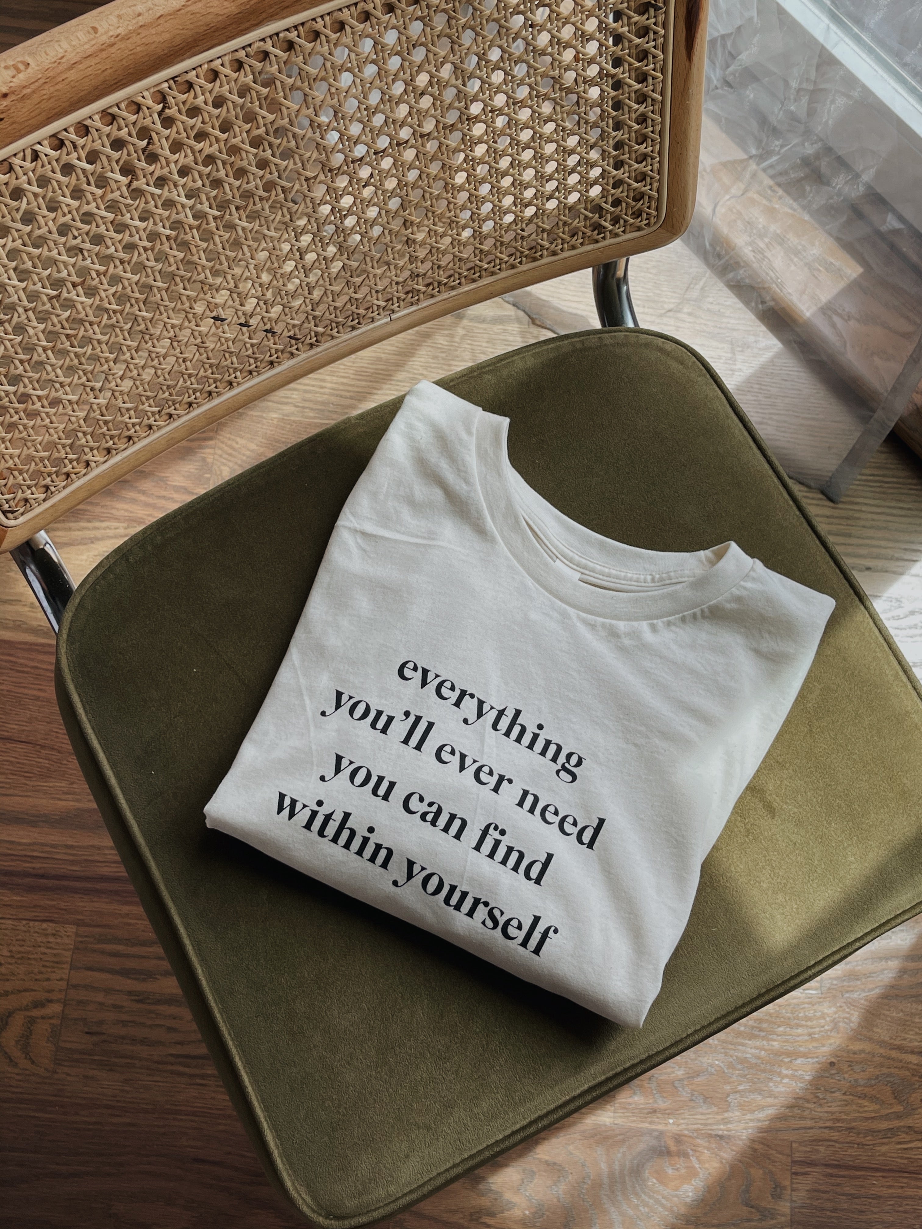 Everything You'll Ever Need — Organic Cotton T-Shirt by Charlotte ...